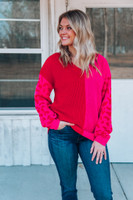 Days Away Top: Hot Pink  Days Away Top: Hot Pink