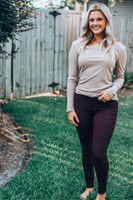 Exclaim My Love Top: Warm Sand