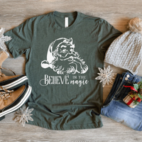 Santa Believe in the Magic Tee: Heather Hunter Santa Believe in the Magic Tee: Heather Hunter