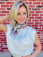 Ivory Its Just Business Round Neck Top Ivory Its Just Business Round Neck Top