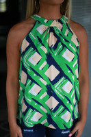 Graceful Tank: Kelly Green