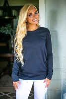 Back to Basics Top: Charcoal Back to Basics Top: Charcoal