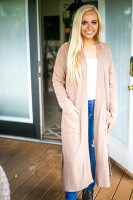 What I Like Cardigan: Taupe