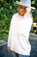 It's No Secret Sweater: Blush It's No Secret Sweater: Blush