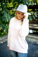 It's No Secret Sweater: Blush It's No Secret Sweater: Blush
