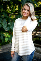 Lovely Day Top: Taupe Lovely Day Top: Taupe