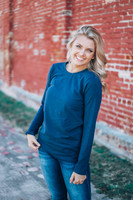 Back to Basics Top: Navy Back to Basics Top: Navy