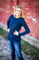 Back to Basics Top: Navy Back to Basics Top: Navy