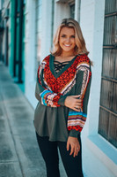 In My Own Way Top: Olive Multi In My Own Way Top: Olive Multi