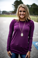 Back to Basics Top: Plum Back to Basics Top: Plum