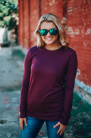 Back to Basics Top: Plum Back to Basics Top: Plum