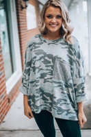 In Cognito Tunic Top: Camo In Cognito Tunic Top: Camo