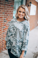 In Cognito Tunic Top: Camo In Cognito Tunic Top: Camo