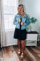 Spring Vibes Dress: Black Spring Vibes Dress: Black