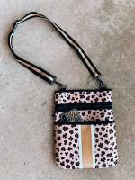 Neoprene On-the-Go Crossbody Bag Glam Leopard womens clothing boutique free shipping Neoprene On-the-Go Crossbody Bag Glam Leopard womens clothing boutique free shipping