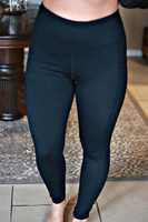 Secret to Life Leggings Black womens clothing boutique free shipping