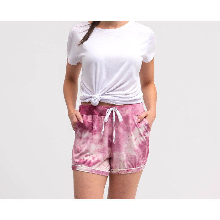 Hello Mello® Dyes The Limit Lounge Shorts 2.0: Orchid Hello Mello® Dyes The Limit Lounge Shorts 2.0: Orchid