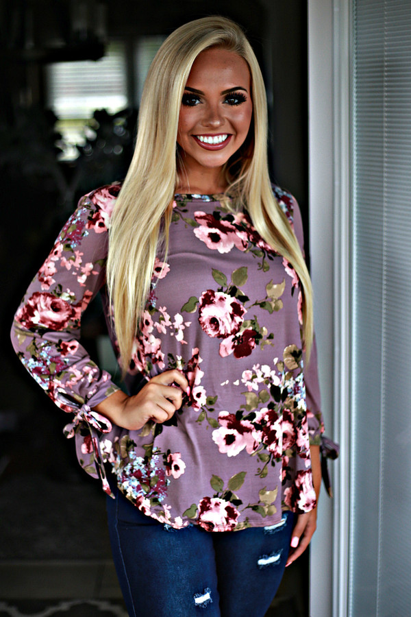 Katee Top: Mauve - Off the Racks Boutique