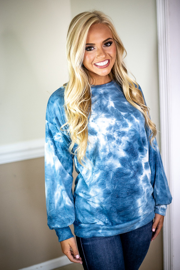 Going Anywhere Top: Blue