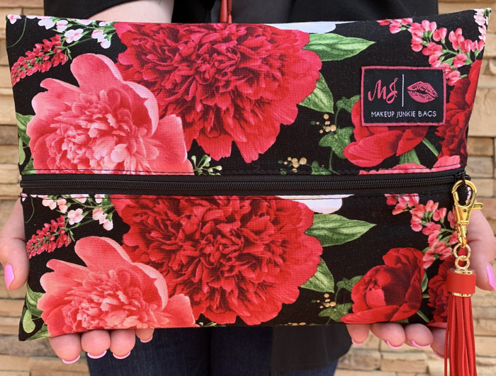 Meredith Hot Pink Makeup Junkie Bag Makeup Junkie Bags