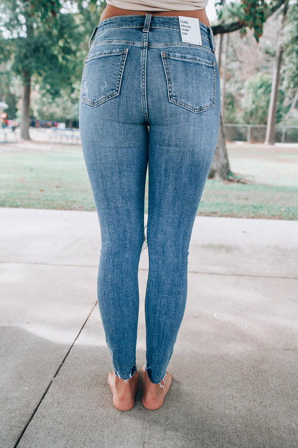 Eunina Vivacious Jeans: Medium Wash - Off the Racks Boutique