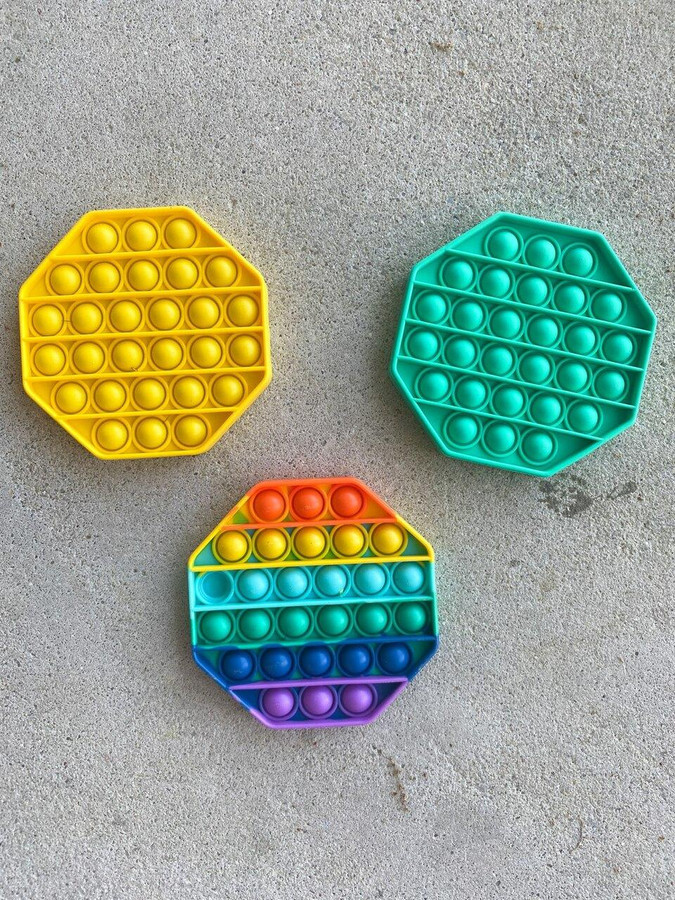 Bubble Popper Fidget Toys Set of 3 Octacgons womens clothing boutique free shipping