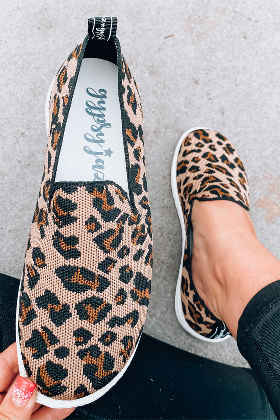 Gypsy Jazz Swift Sneakers: Leopard - Off the Racks Boutique