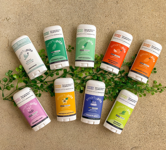 Smarty Pits Super Strength Large Deodorant Options Available Off the
