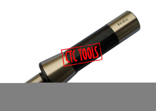 CTC Tools - R8 7/16" drill chuck arbor, 1 pc, for versatile drill chuck setups.