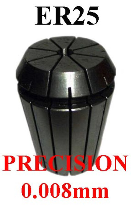 CTC Tools – ER25 precision collet (0.008mm) DIN6499 for accurate tool clamping in machining.