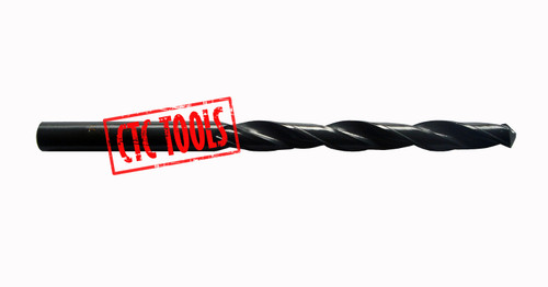 CTC Tools - Black HSS M2 jobber drills, set of 2, ideal for small-scale precision drilling.