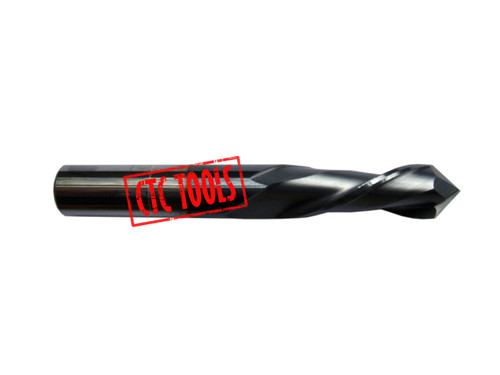 CTC Tools - 90° carbide drill point endmill for drilling and chamfering in a single operation.