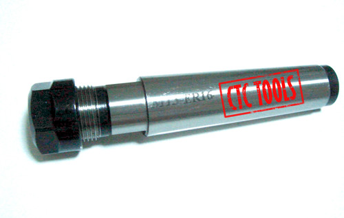 CTC Tools - ER16 MT3 collet chuck DIN6499B, ideal for CNC machining precision and secure tool holding.