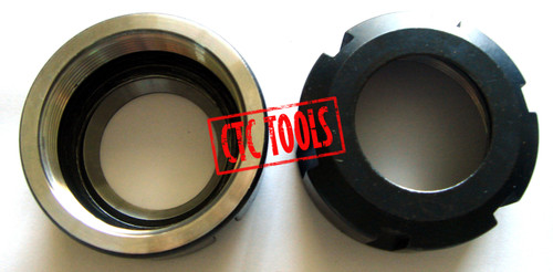 CTC Tools - ER32 clamping nut (2pcs) DIN6499B, ideal for CNC machining precision and secure tool holding.