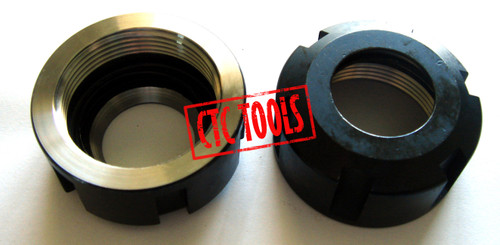 CTC Tools - ER25 clamping nut (2pcs) DIN6499B, ideal for CNC machining precision and secure tool holding.