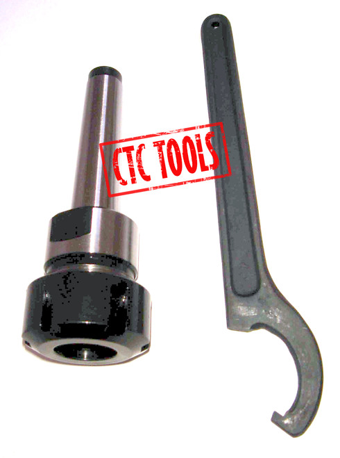 CTC Tools - ER25 MT2 collet chuck DIN6499B, ideal for CNC machining precision and secure tool holding.