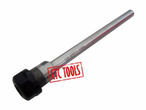 CTC Tools - ER11 D8 x L100 straight shank collet chuck DIN6499B, ideal for CNC machining precision and secure tool holding.