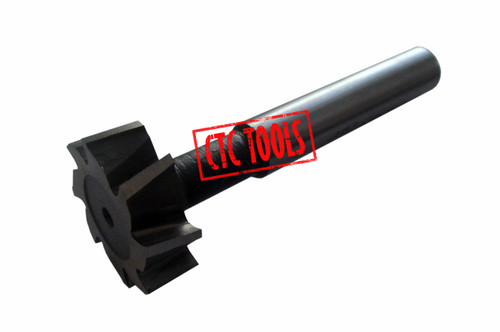 CTC Tools - HSS AL T-slot cutter metric (1 pc), for accurate T-slot cutting.
