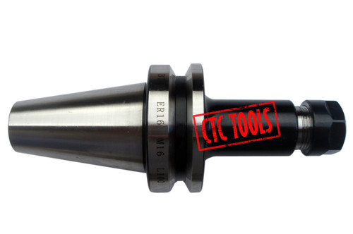 CTC Tools - ER16 BT40 collet chuck DIN6499B, ideal for CNC machining precision and secure tool holding.
