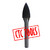 CTC Tools - carbide burr pointed tree (type G) 3mm shank for carving and de-flashing confined areas.
