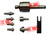 CTC Tools - Morse Taper live center with 7 replaceable tips for versatile support in lathe work.