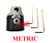 CTC Tools - metric boring head for precise internal cutting and milling operations.