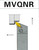 CTC Tools - MVQNR/L indexable turning tool holder for external lathe turning in metal machining.