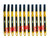 CTC Tools - 11 pcs diamond hand files, resin bond, suitable for fine finishing and polishing tasks.