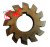 CTC Tools - HSS involute module gear cutter, designed for precise gear cutting tasks (1 pc).