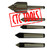 CTC Tools – 5-piece MT1 & MT2 live, dead, and half notch centers set for versatile lathe machining.