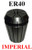 CTC Tools ER40 collet, in various imperial bore sizes, DIN6499B standard, for CNC machining precision.