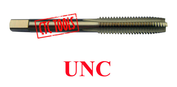 CTC Tools - single UNC hand tap for unified coarse threading in metal parts.