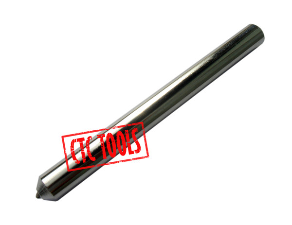 CTC Tools - 0.5-carat diamond single point wheel dresser on 3/8-inch shank for restoring grinder accuracy.