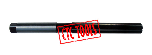 CTC Tools - single HSS hand reamer (metric) for finishing precise holes manually.